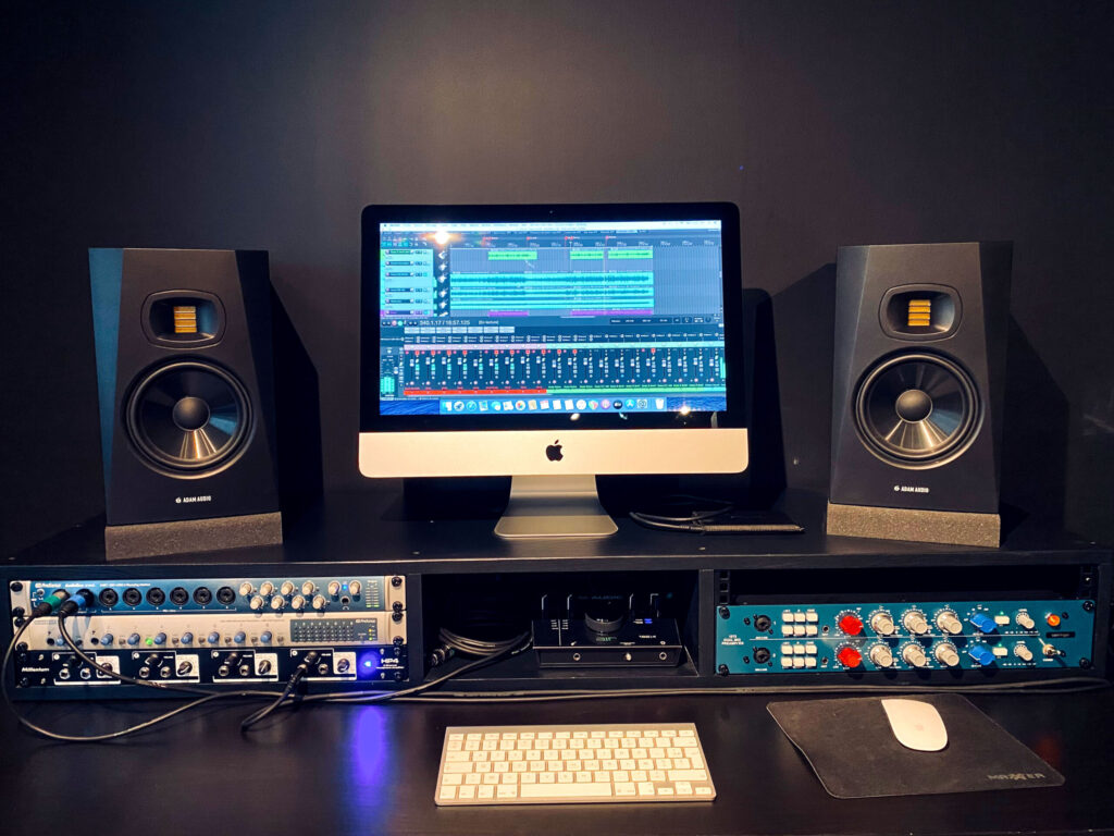Matériel audio professionnel à l'AR Studio de Gondecourt